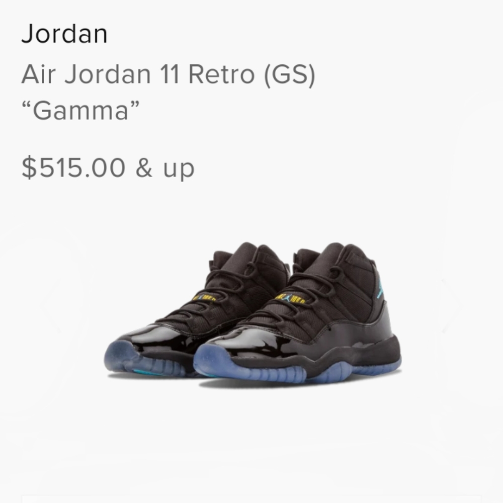 Air Jordan 11 retro (GS)
